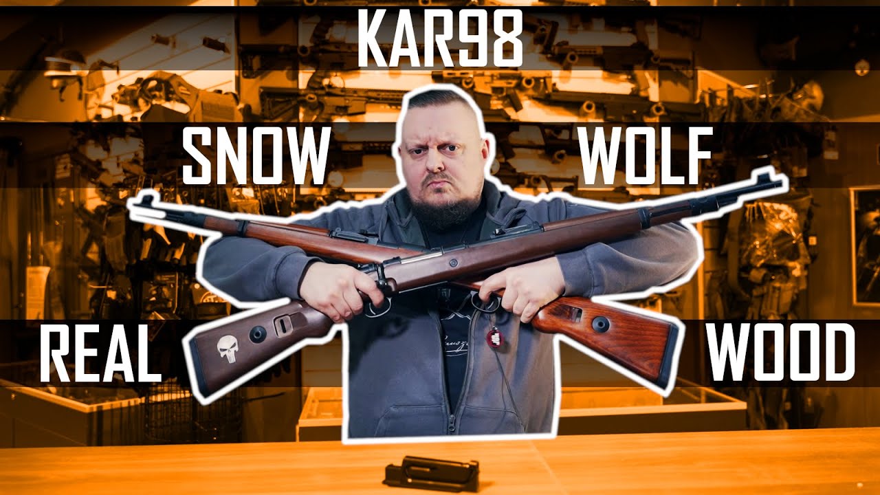 KAR98 Real Wood - Snow Wolf  - TANIEMILITARIA.PL