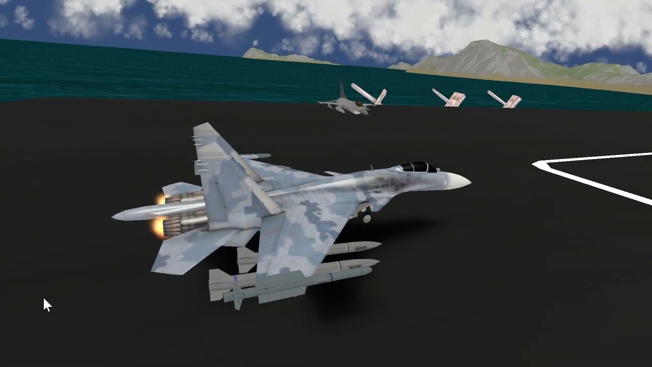 Fighter Jet Air Strike game part1