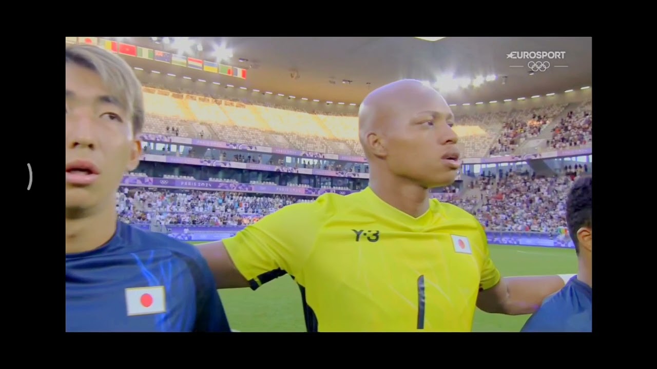 Japan vs Mali National Anthem - Olympic Paris 2024