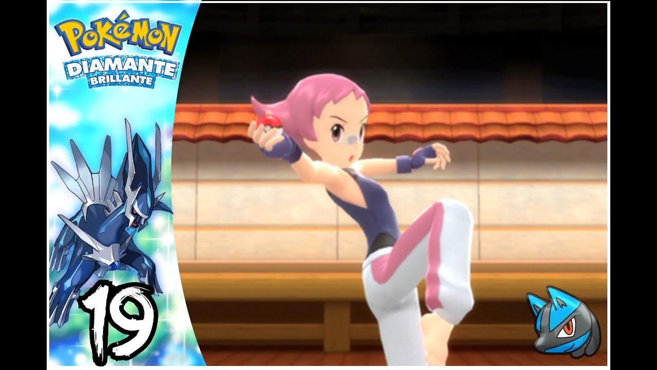 Brega, la joven luchadora! - Pokémon Diamante Brillante - Ep 19