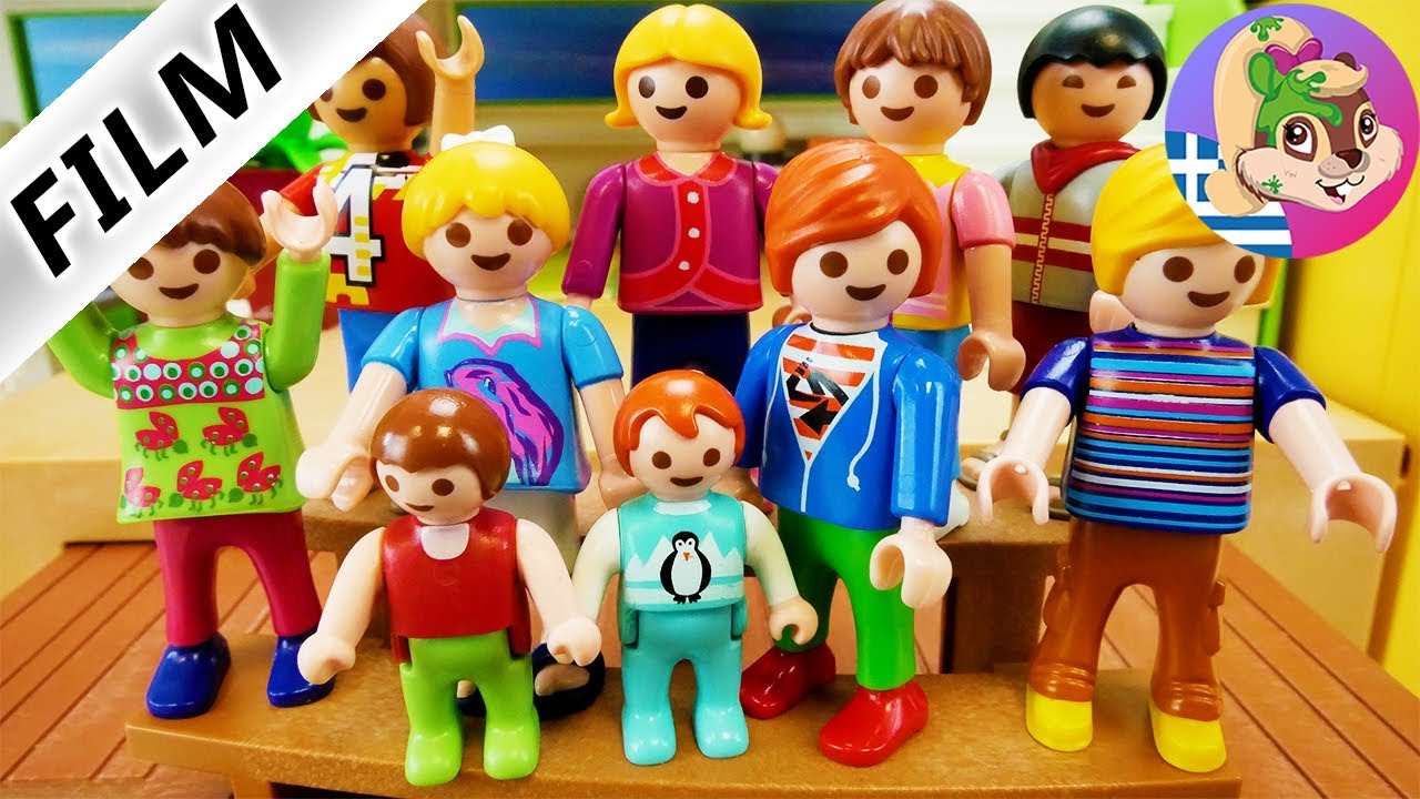 Playmobil ελληνικά επεισόδια - Τα 10 παιδιά της οικογένειας Περιστέρη φέρνουν το χάος!