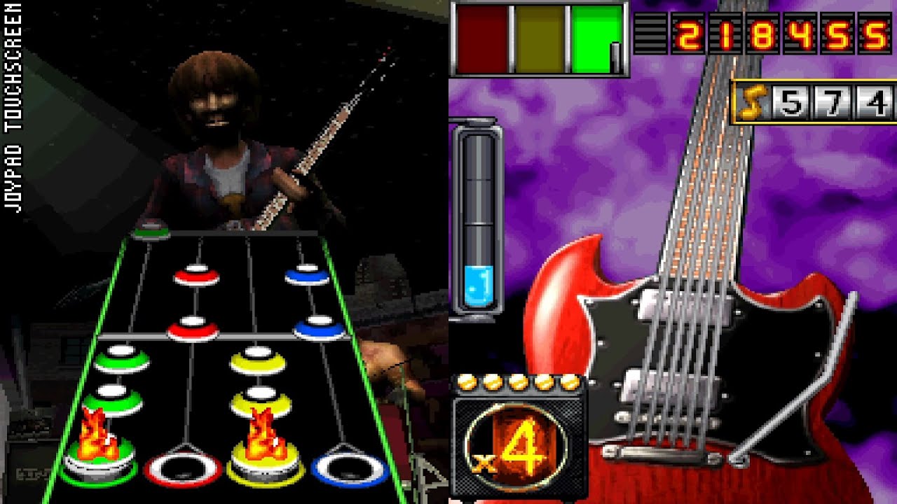 All Star - Smash Mouth Guitar FC (Guitar Hero On Tour) Nintendo DS HD Gameplay