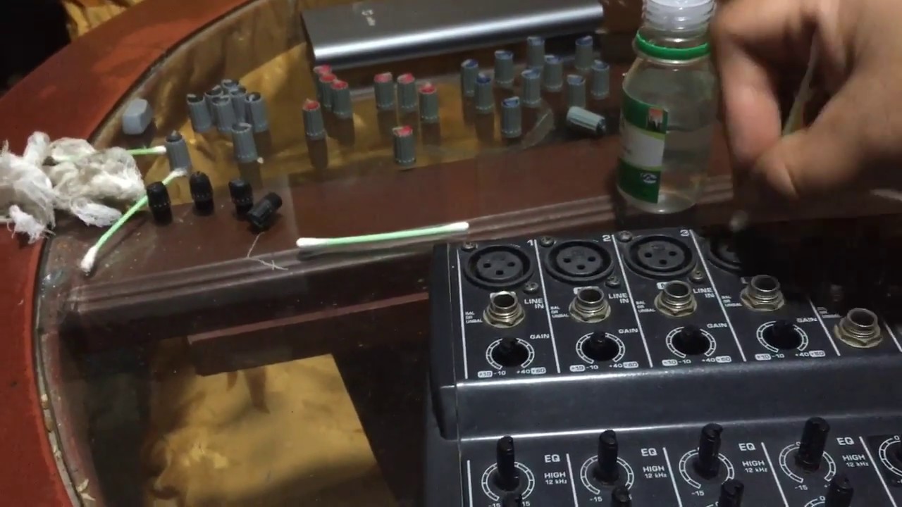 Cómo limpiar una mixer behringer 2019