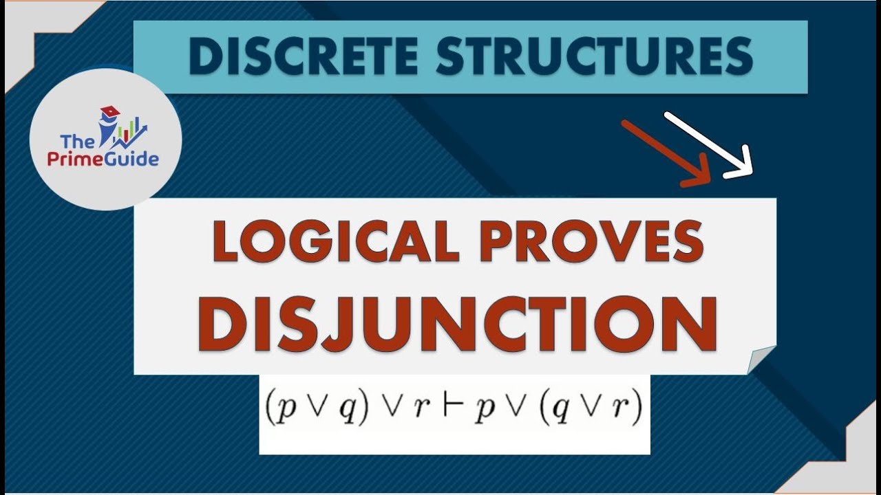 Logic Proves for Disjunction( Detailed Explanation) | Rules of Inference Application| The PrimeGuide