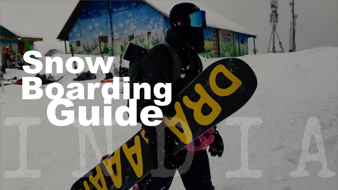 4 ways of snowboarding in India | Guide | Snowboarding in Gulmarg | Gopro