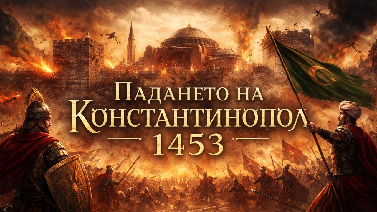 Падането на Константинопол (1453) – Денят, в който рухна Византия