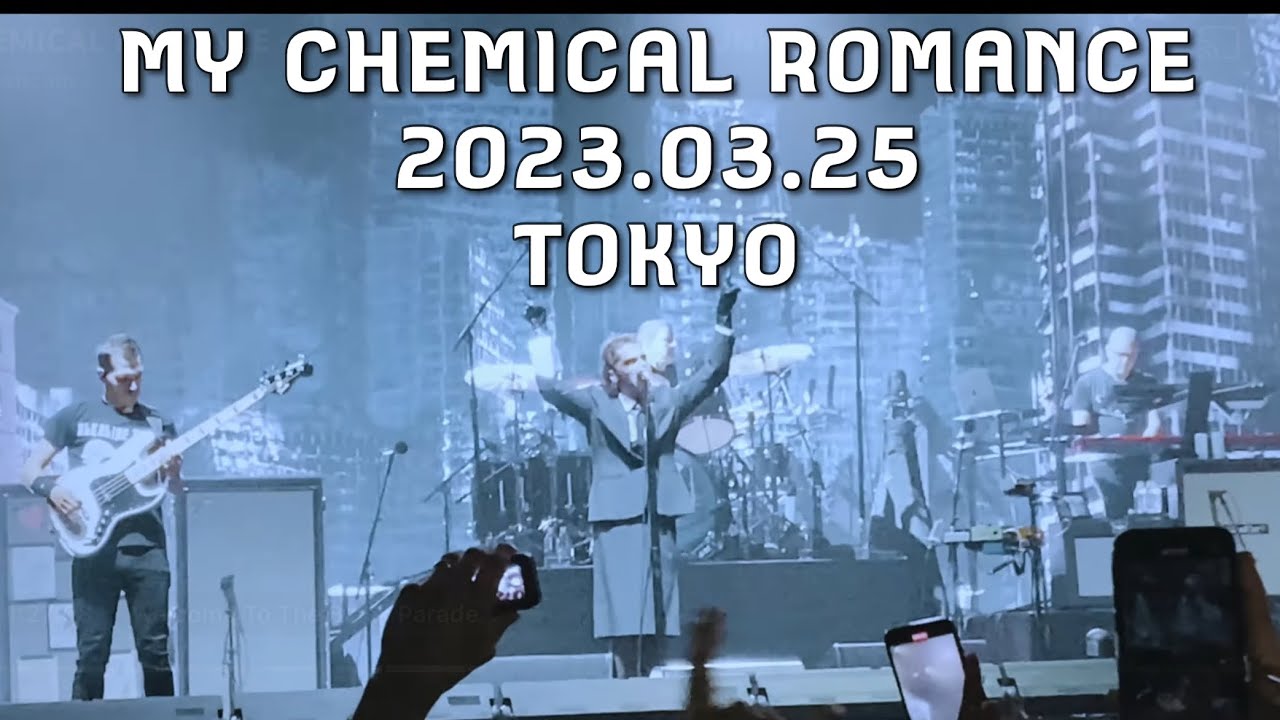 MY CHEMICAL ROMANCE - live in Tokyo 2023 Full Set PUNKSPRING