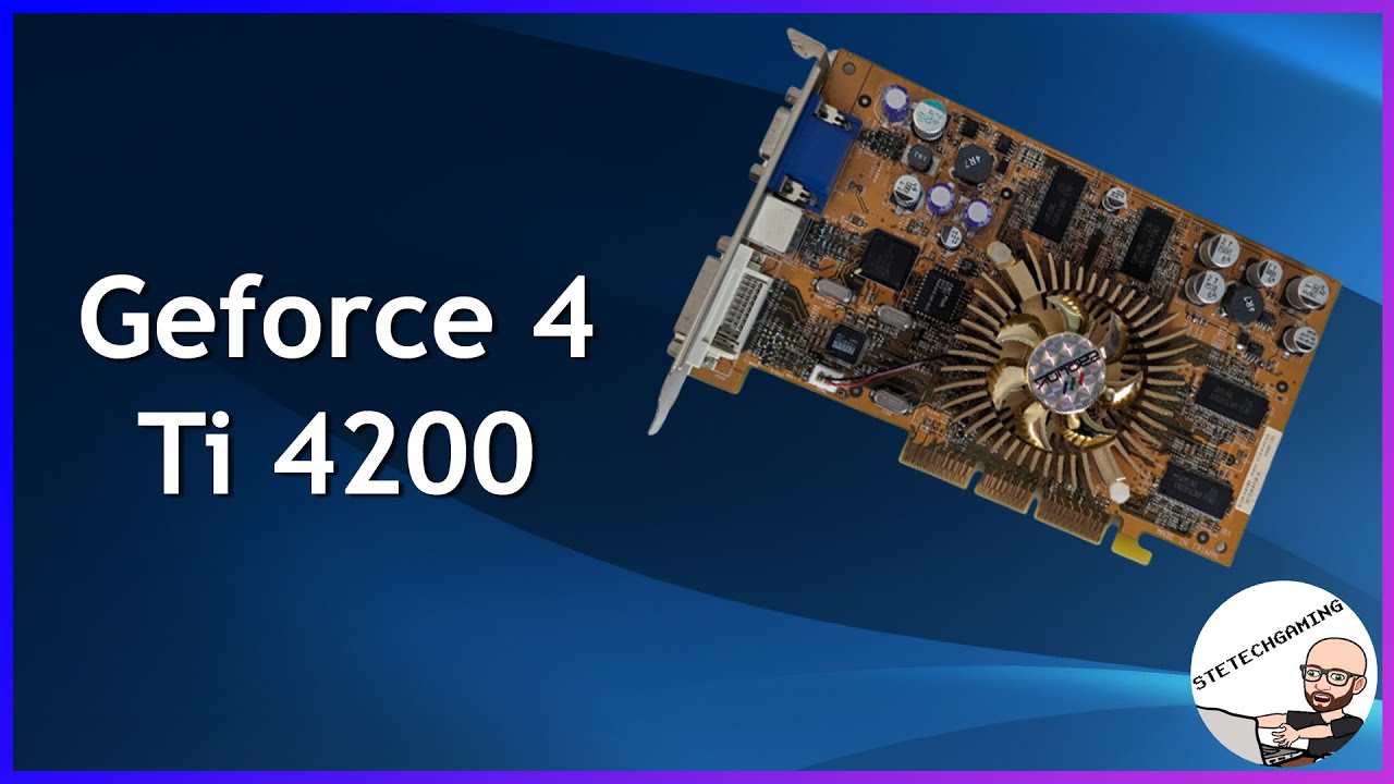Geforce 4 Ti4200 &mdash; видеокарта среднего класса, выпущенная в 2002 году.