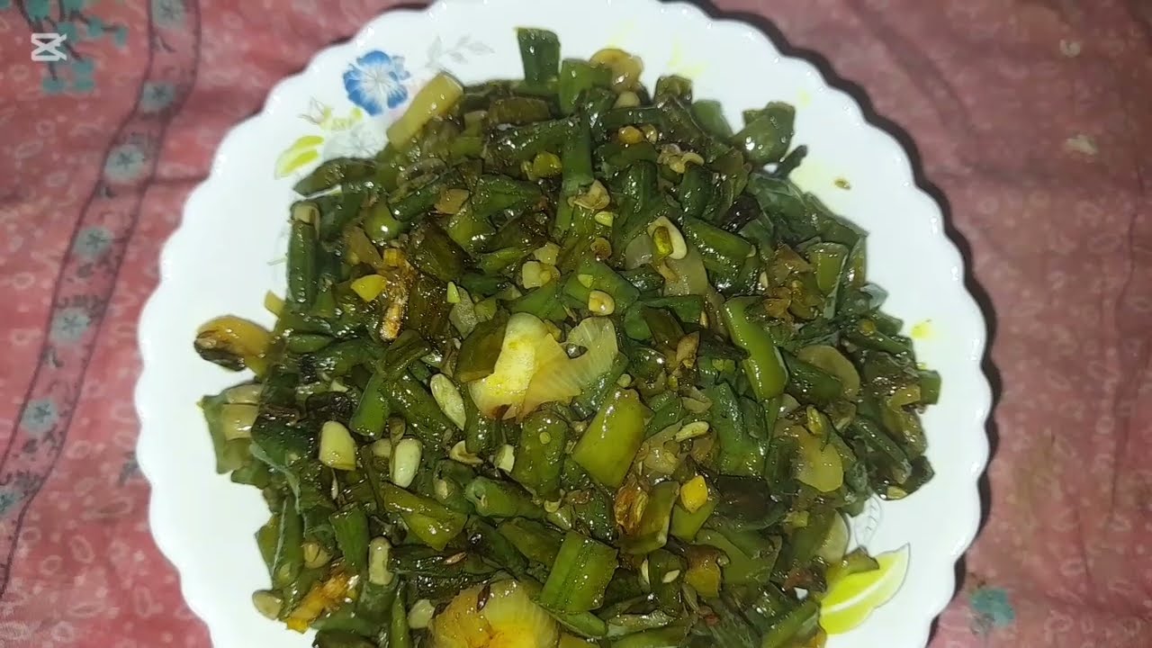 গ্রামীণ সাধে বরবটি ভাজি। village# cooking #life # video. 