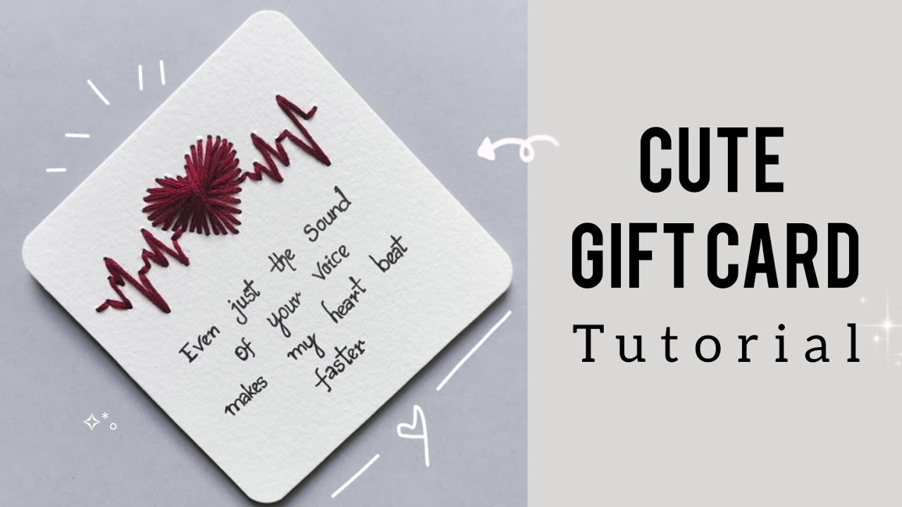 DIY gift card idea | Adorable diy card idea | cute gift card #giftideas #giftcard
