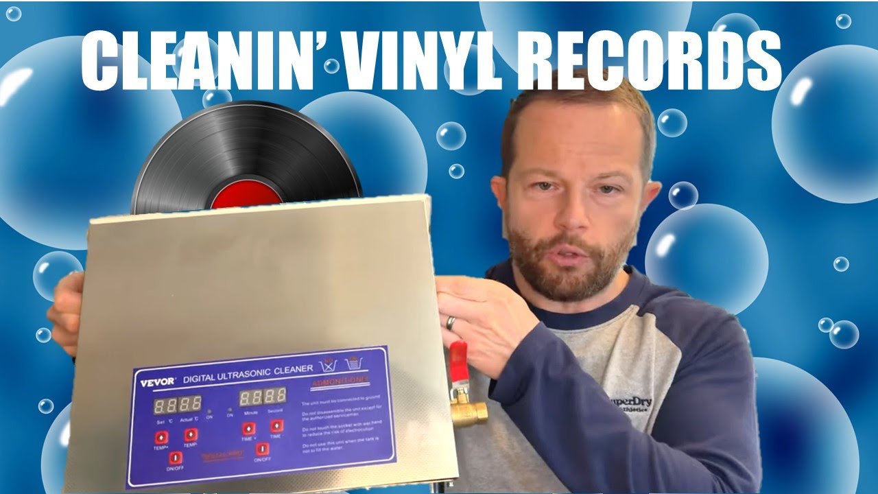 Cleaning vinyl records with a Vevor ultrasonic: an unboxing, review, and does it beat my DIY unit?