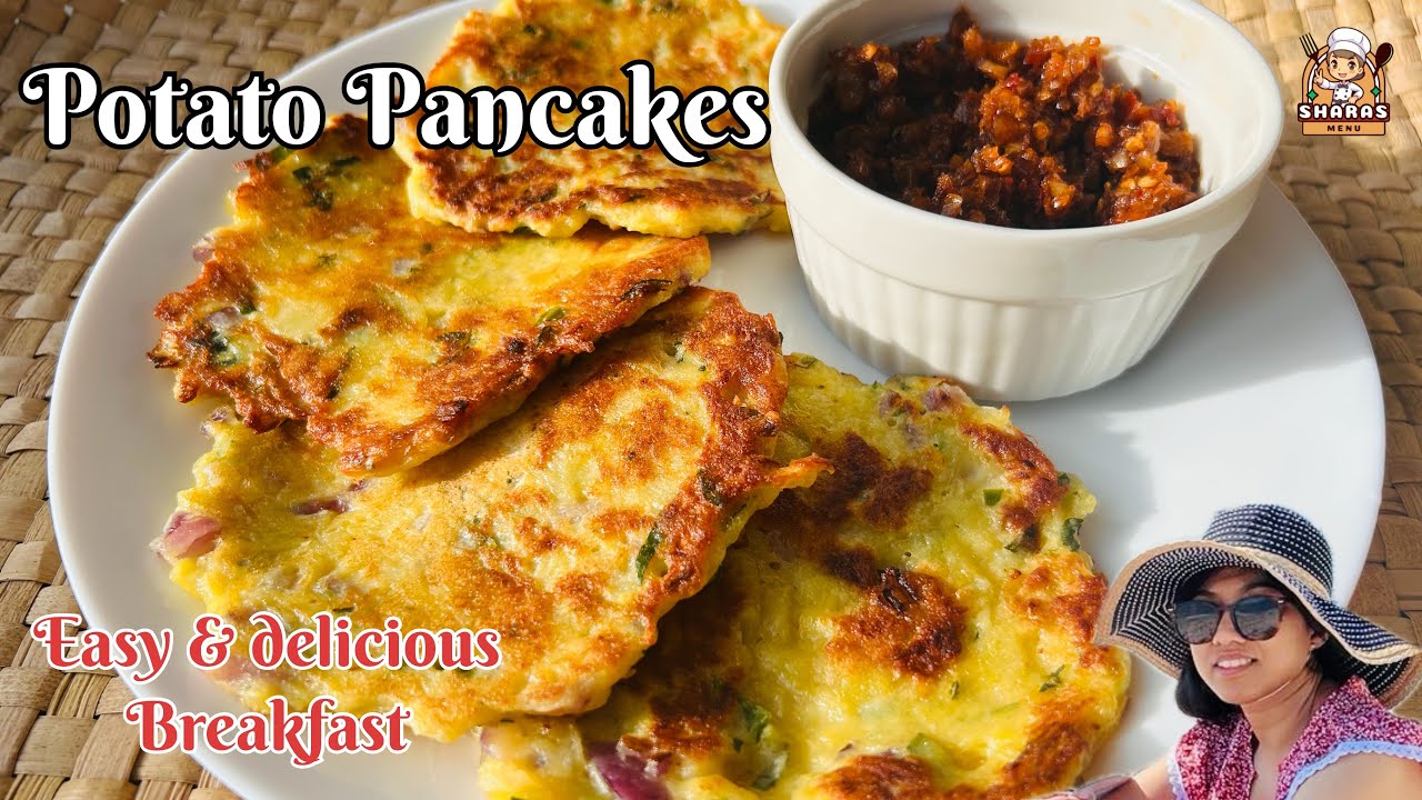 Delicious Potato Pancakes 👩‍🍳🥞 quick and easy breakfast | kids lunch box recipe 