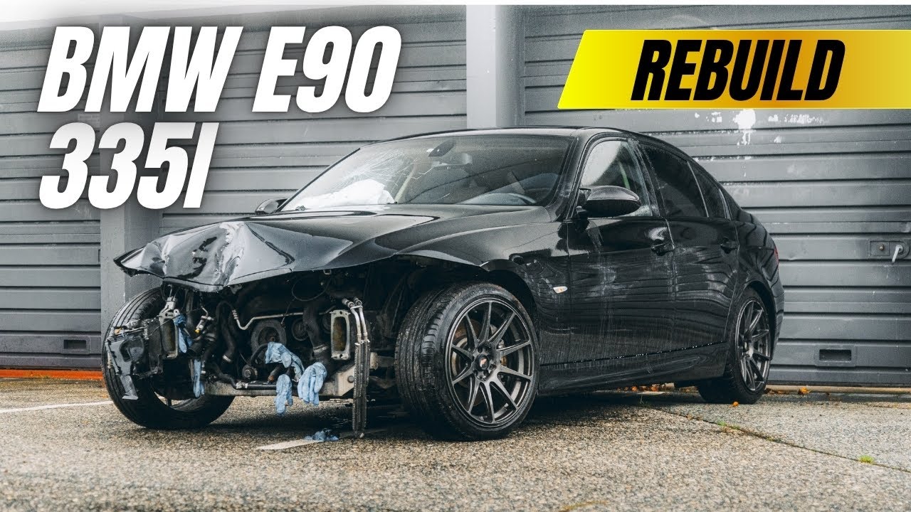 Я купил разбитый BMW 335i, и всё пошло наперекосяк...