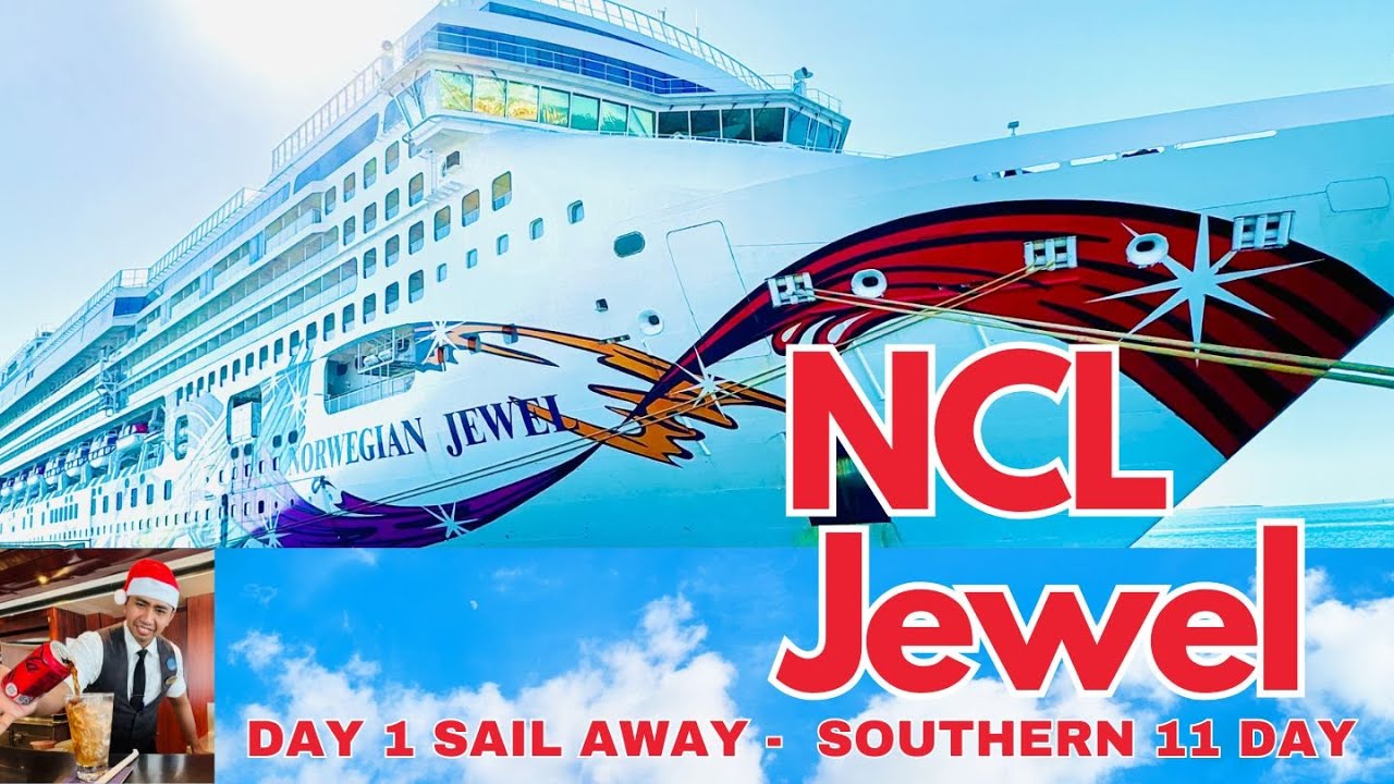 Boarding Day on the Norwegian Jewel: Complete Cruise Day 1 Experience + Hints & Tips, Food & Drinks.