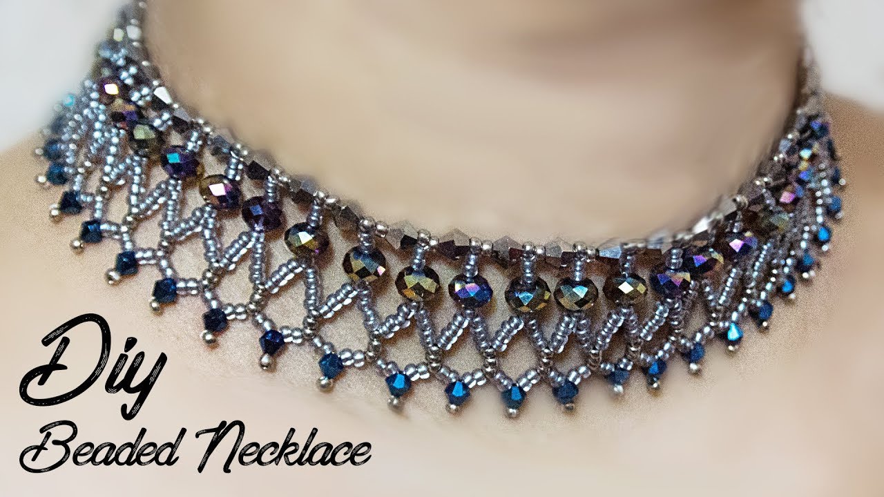 How to make Beaded Necklace | DIY Necklace | Beaded Necklace