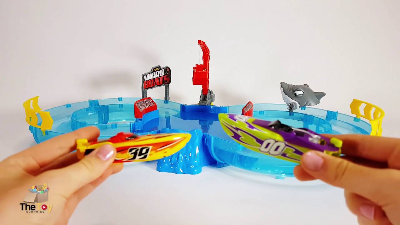 Micro Boats Track Playset