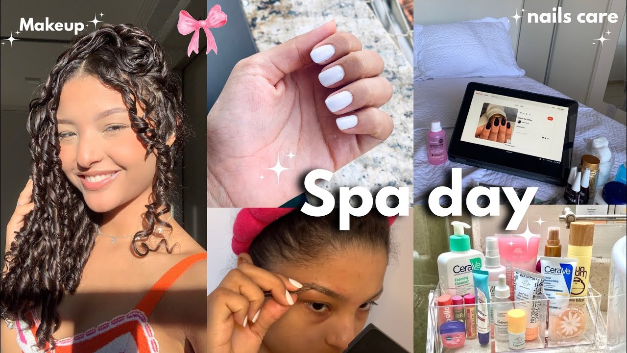 ARRUME-SE COMIGO PARA O SHOPPING 🎀🧖‍♀️+#spaday