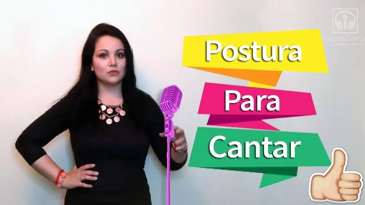 &iquest;Cu&aacute;l es la mejor postura para cantar? con Pao Carolina Soprano