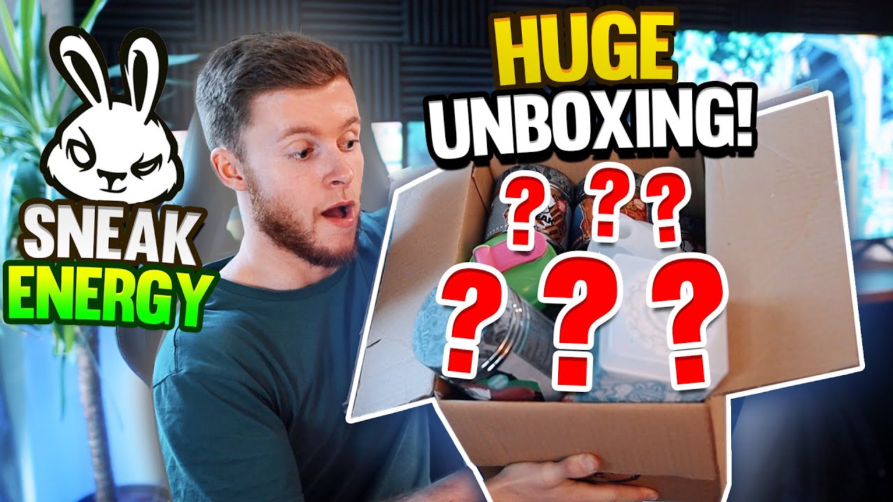 HUGE SNEAK ENERGY UNBOXING! (15 Flavours)