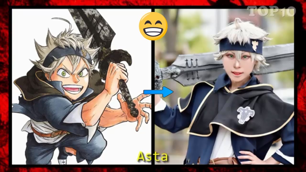 Black Clover Characters In Real Life | TOP 10