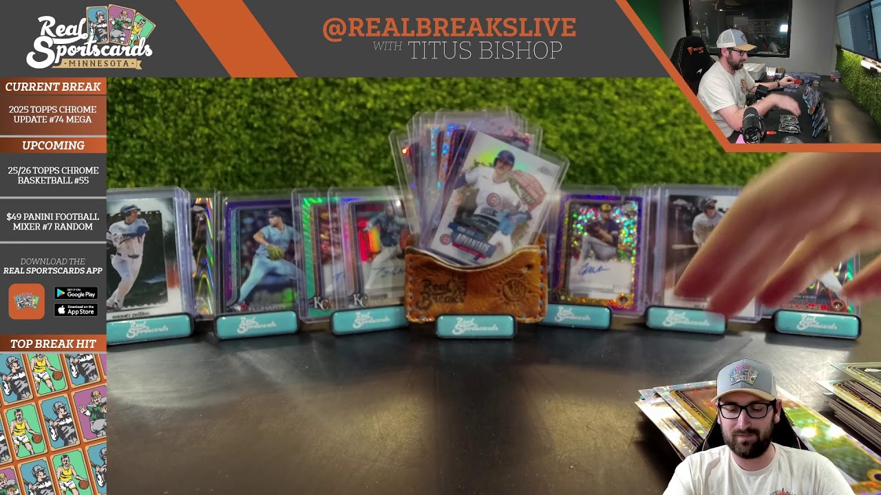 2025 Topps Chrome Update #74 MEGA Full Case Pick Your Team (1/21/26)