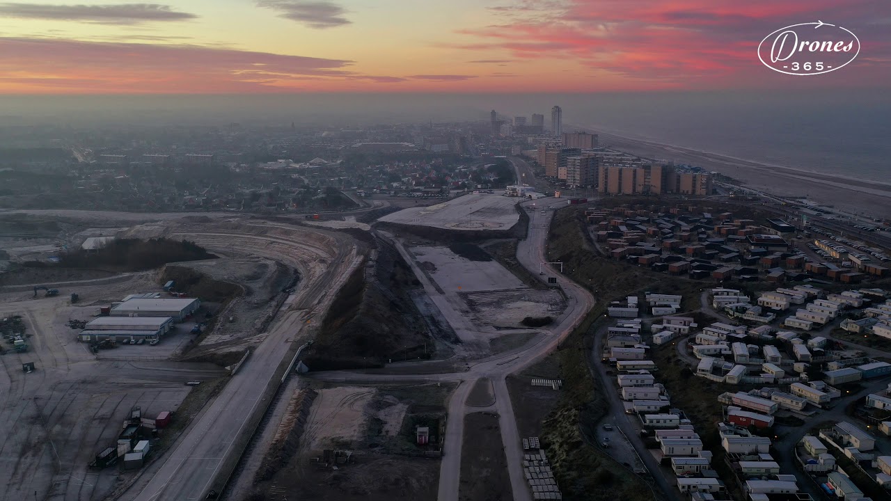 Zandvoort F1 circuit sunrise 29-12-2019