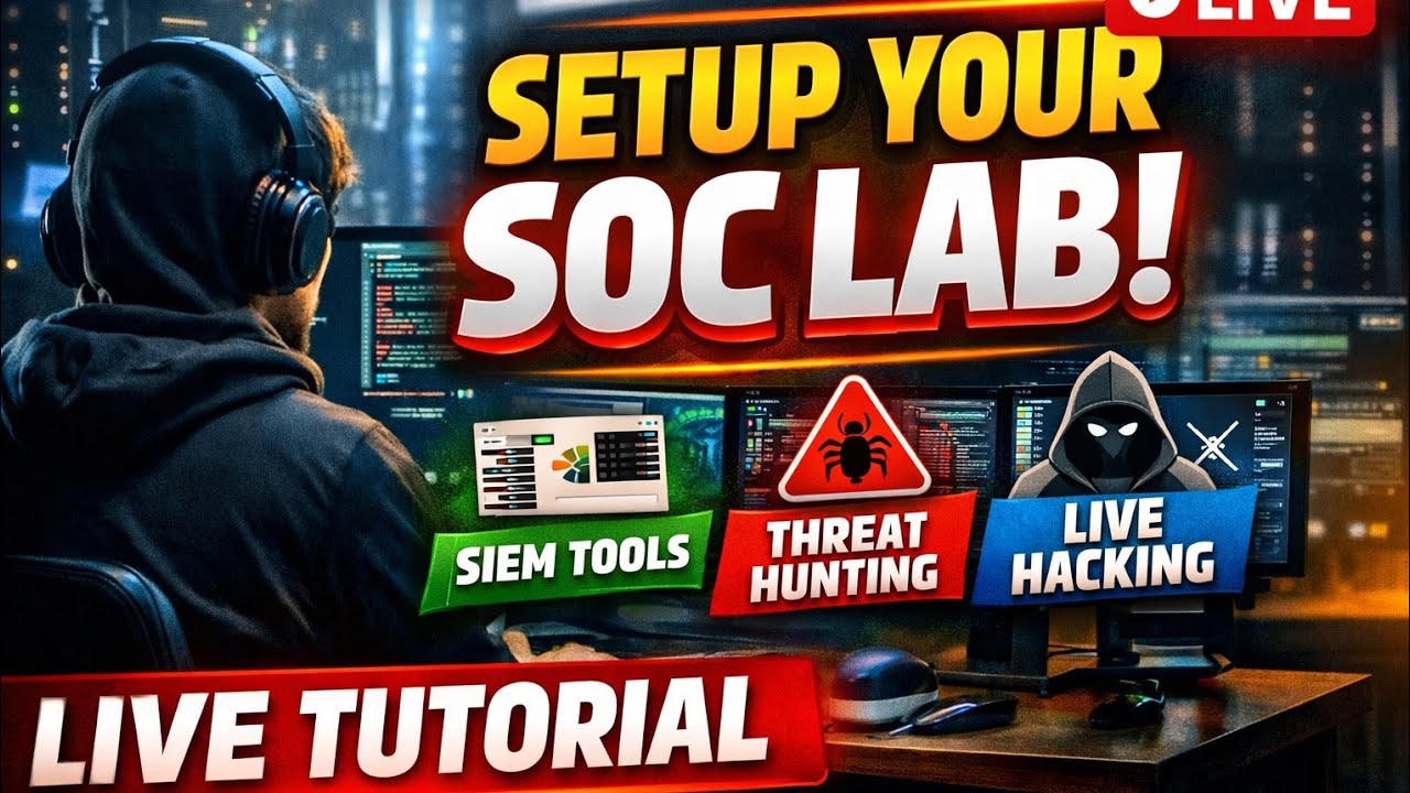 live soc lab setup stream