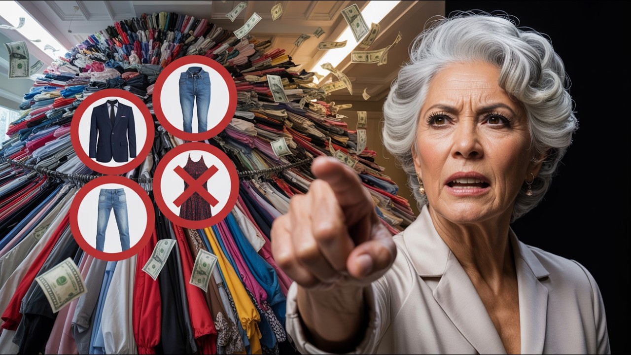 ¡Tu ropa te mantiene POBRE! La oscura verdad de tu desorden (tira estas 3 prendas HOY)