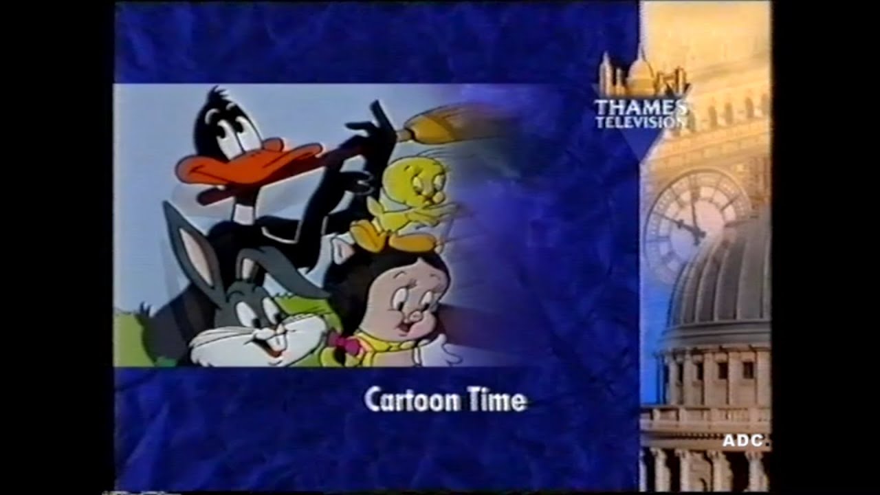 Thames CARLTON trailer, announcer Mark Lipscomb, ITN, Thames News 31st December 1992 2 of 30