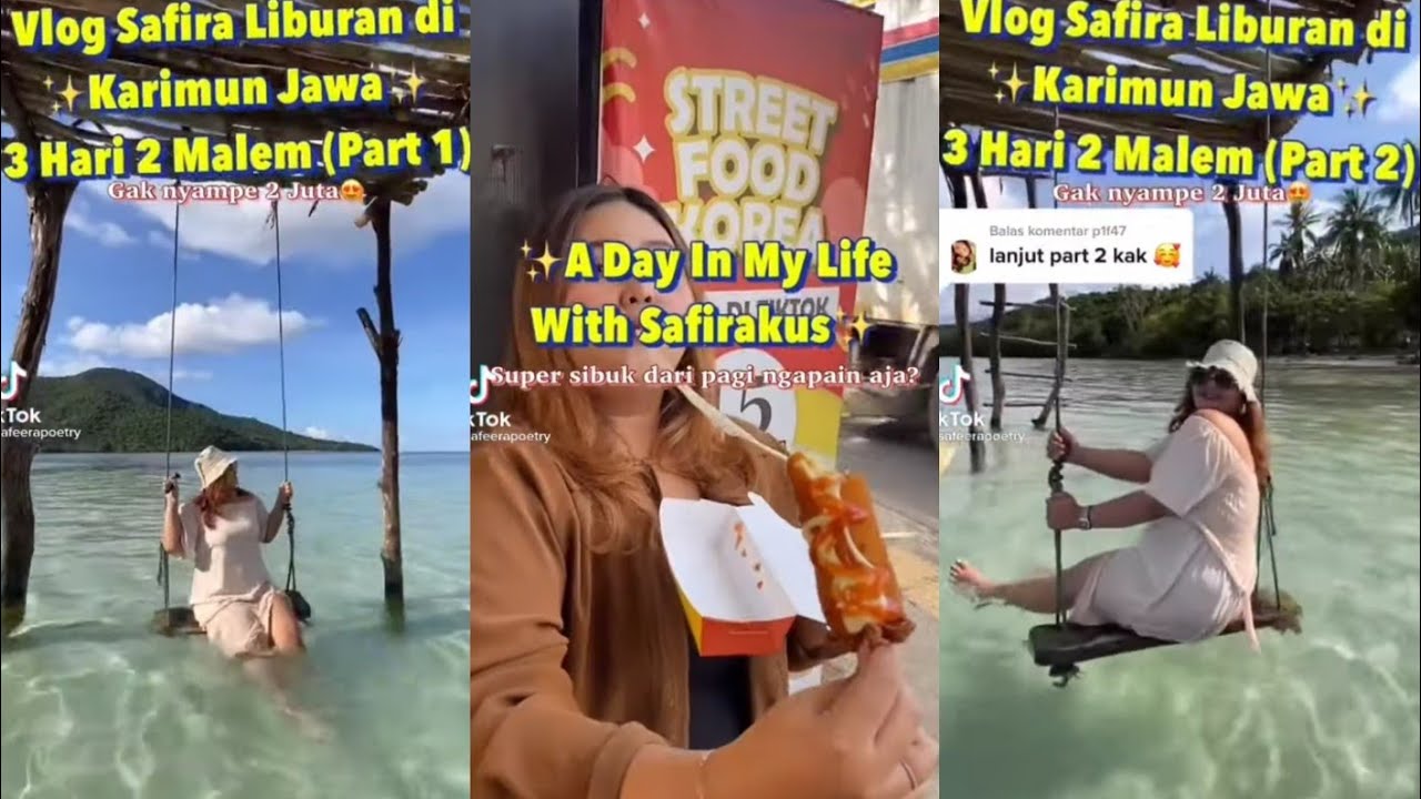 kumpulan vidio tik tok terbaru @safirakus🐮🌸 