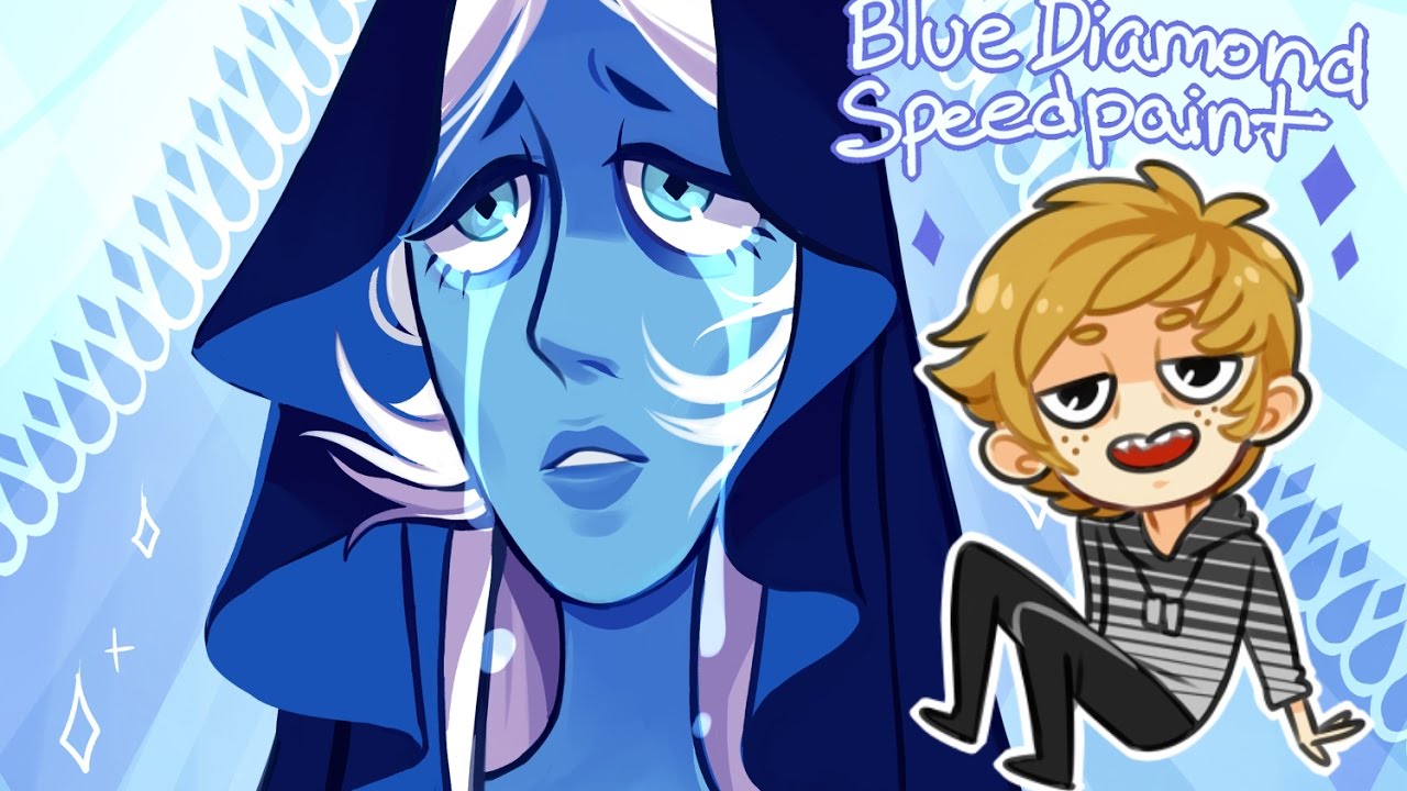 Blue Diamond Speedpaint