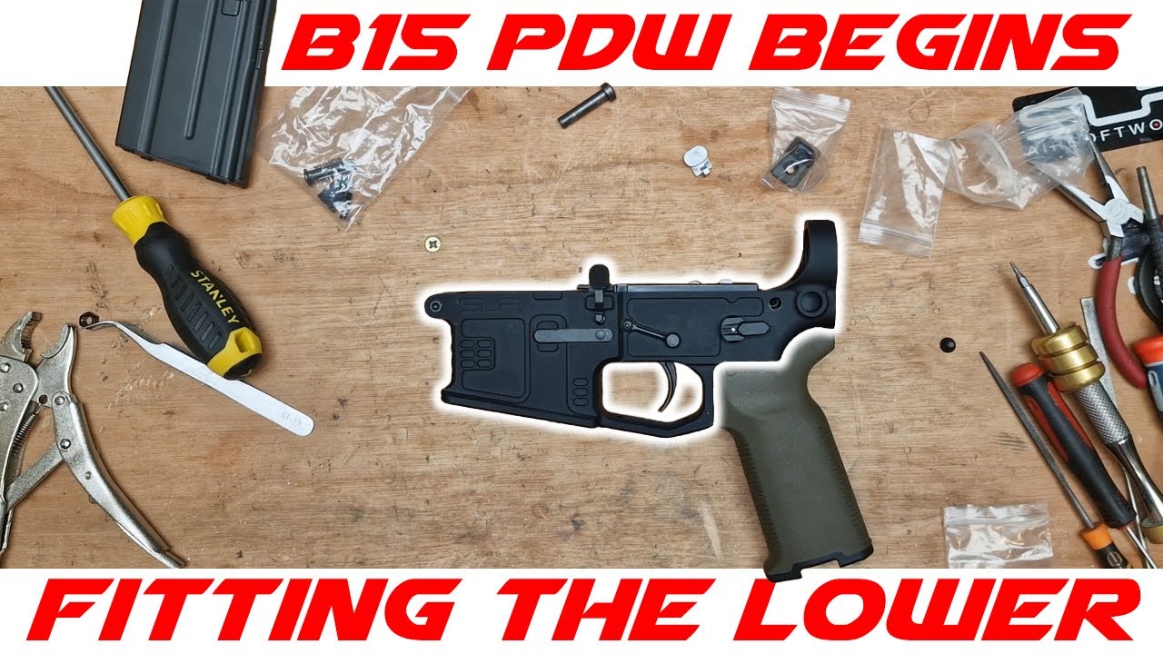 Tokyo Marui SLR B15 PDW Build - Part 1