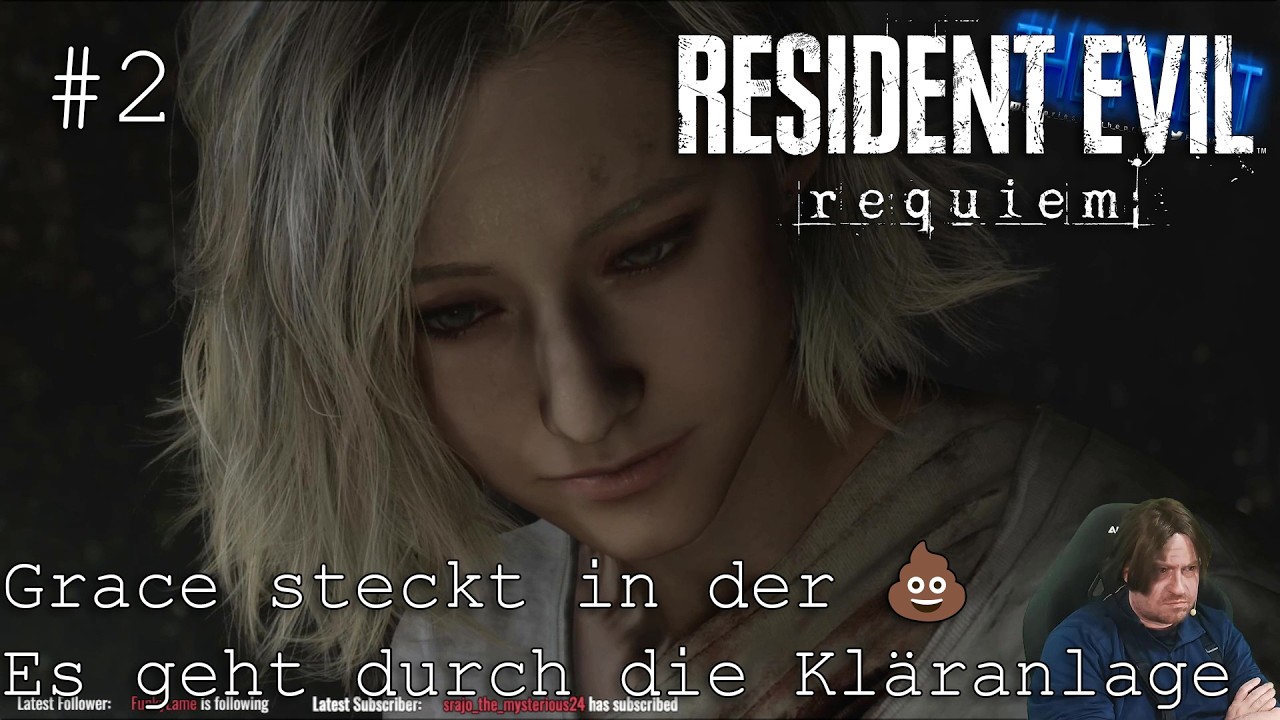 #ResidentEvilRequiem | #2 | Grace steckt in der 💩 Es geht durch die Kläranlage