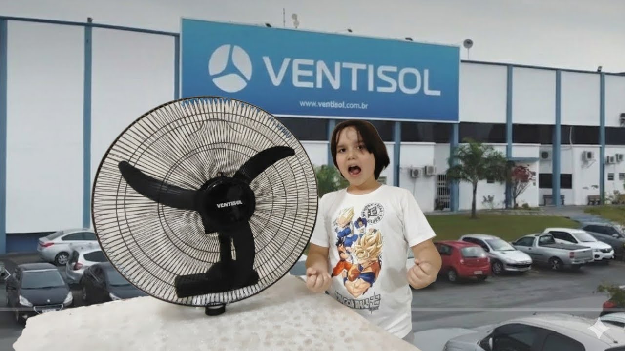 Consertamos o Gigante ventilador VENTISOL VOC de 60cm que comprei no reciclável #pietronatel Fan 
