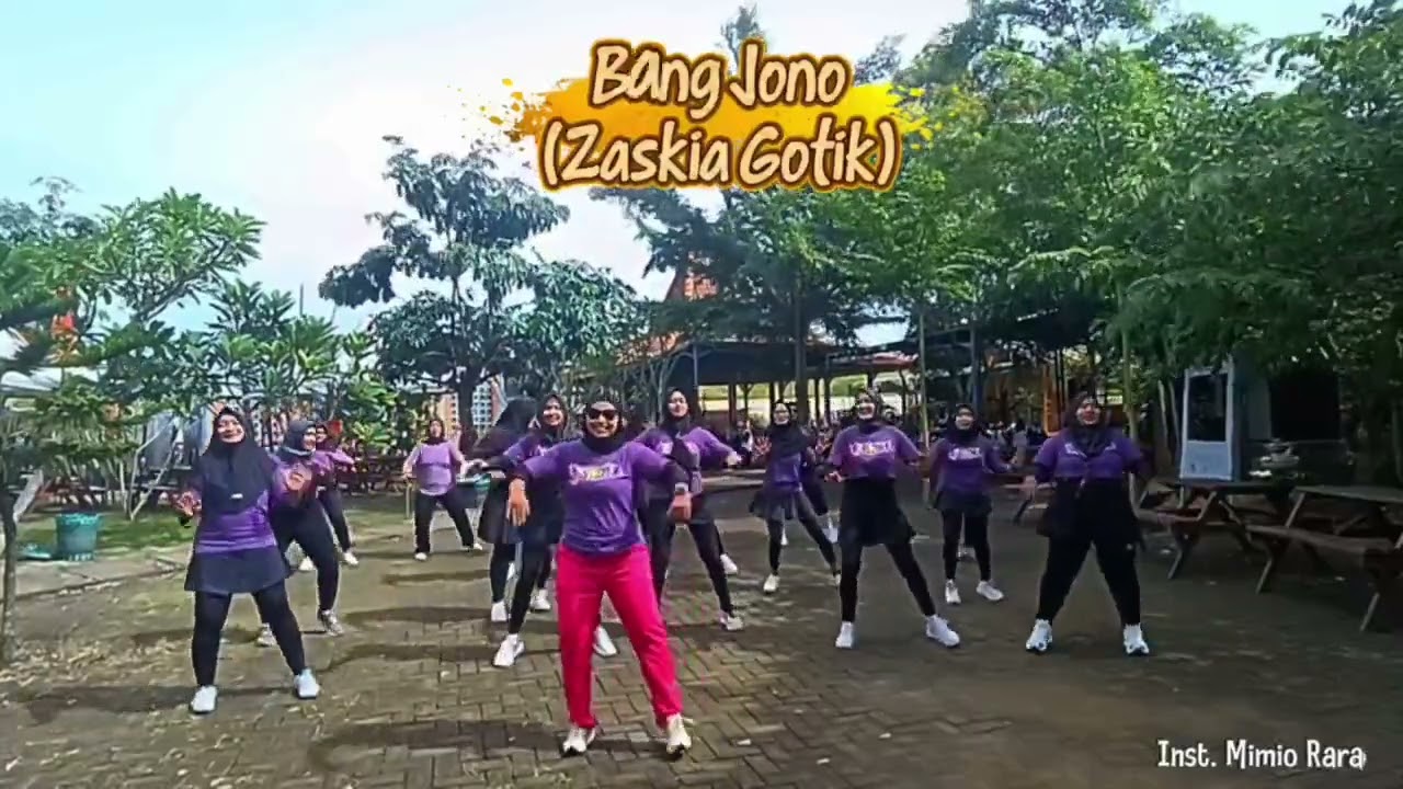 BANG JONO REMIX CHOREO BY MIMIO RARA || ELVA RARA KENDAL || SENAM KREASI || ZUMBA 