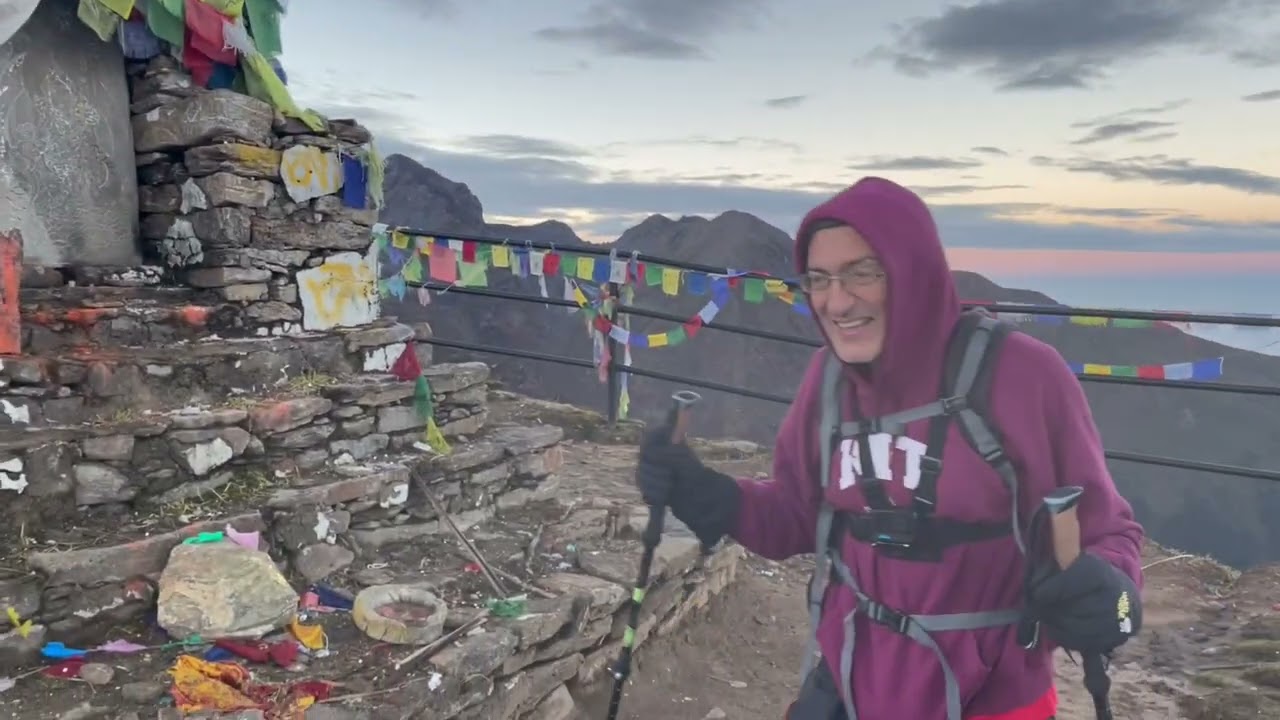 Nepal: October 6-9, 2023 Gosaikunda/Suryakunda trek, Langtang region - with langur monkey sighting