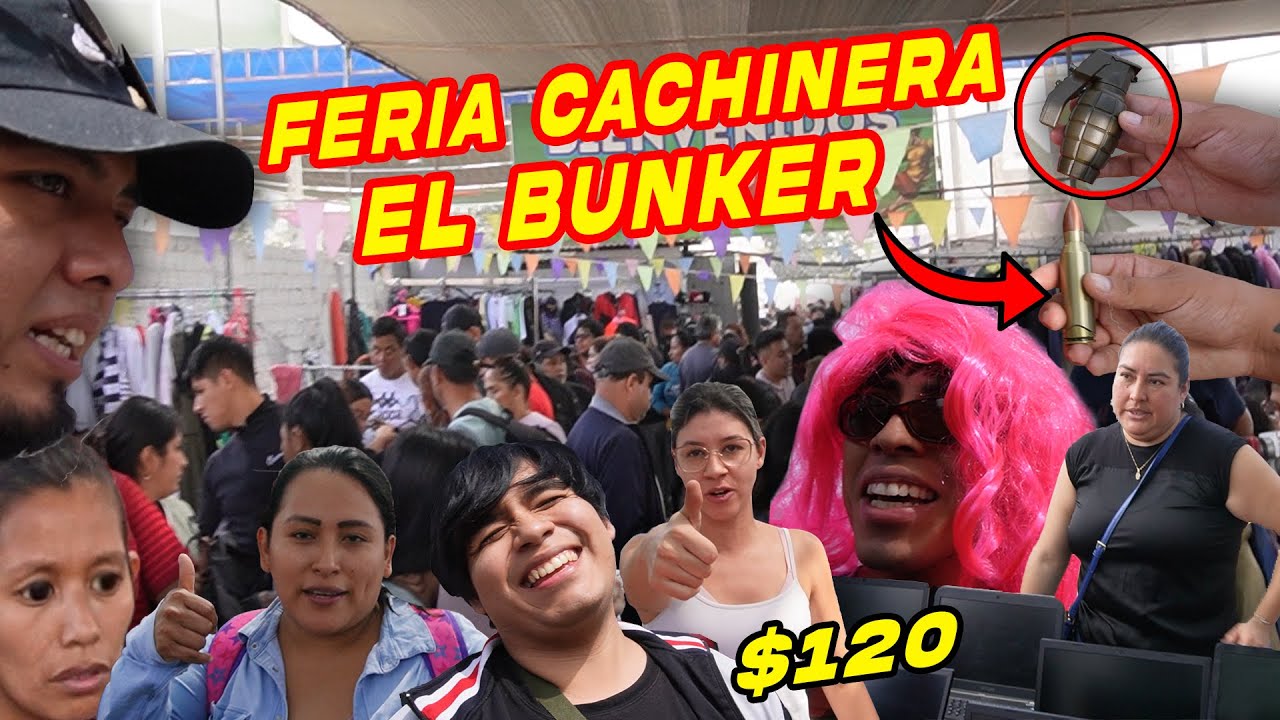 MERCADO de PULGAS en lima PERÚ | EL BUNKER (FERIA CACHINERA)🔥 - LA MOLINA