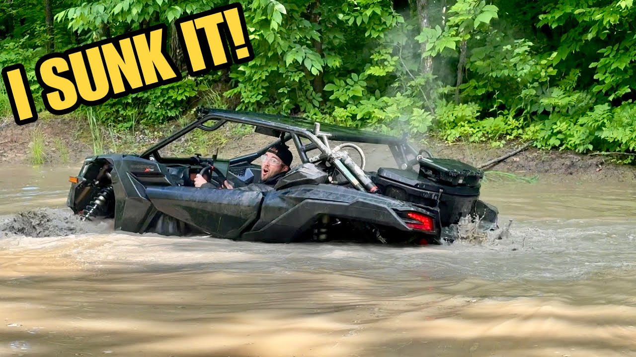 Can Am X3s take on DEEP WATER at DRUMMOND ISLAND + SXSBlog Revenge!