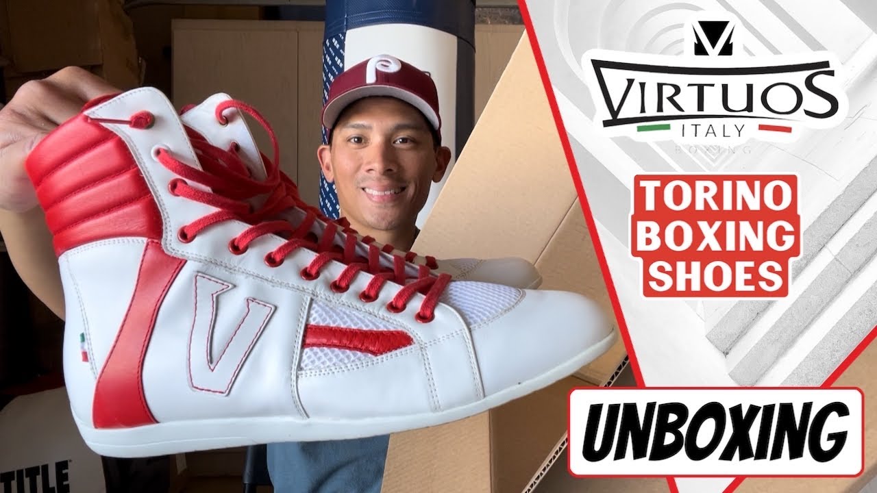 Virtuos Boxing Torino Low Top Boxing Shoes- UNBOXING AND FIRST LOOK!