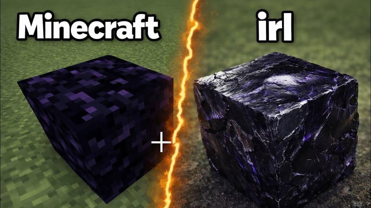 Minecraft VS ชีวิตจริง