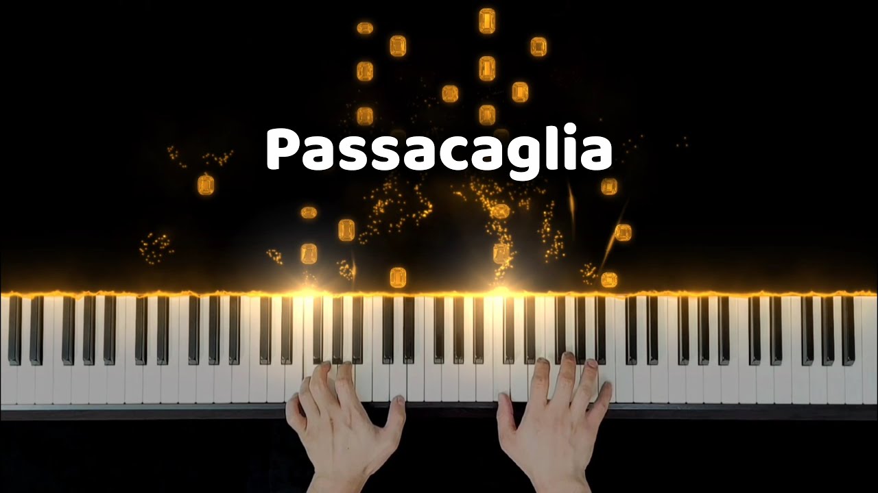 Passacaglia - Handel/Halvorsen - Piano Tutorial - Piano Cover