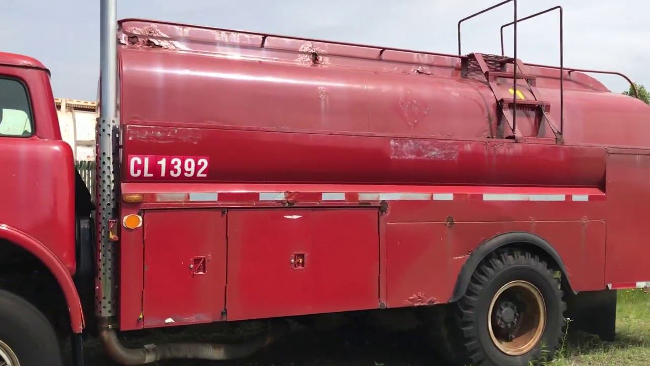 Salvaged Ford Tanker Truck 8000 For Sale In Cleveland, Ohio