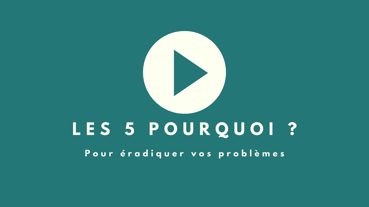 LES 5 POURQUOI - Éradiquer vos problèmes !