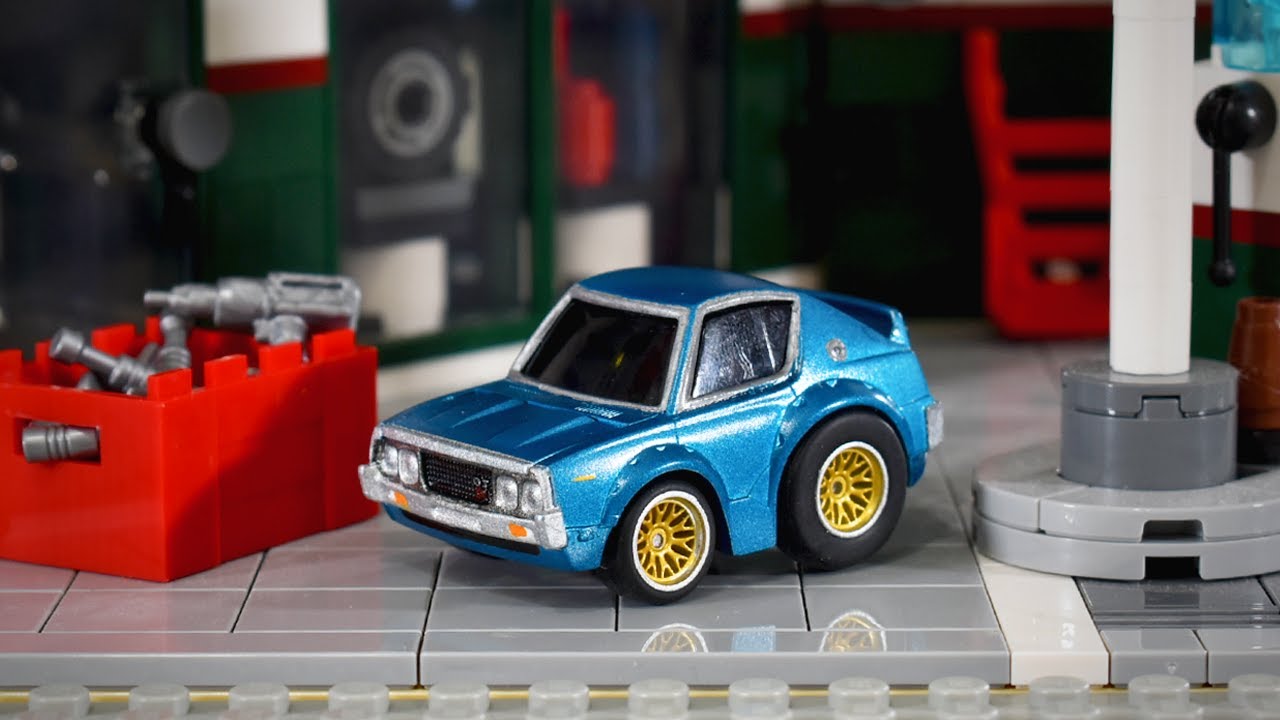 ChoroQ Custom Painting! - Nissan Skyline 2000 GTR : Cars Stop-Motion