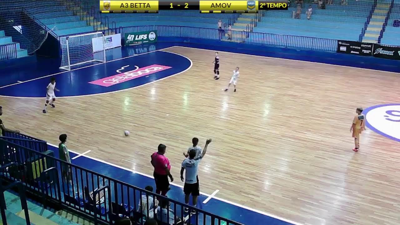 CAMPEONATO PARANAENSE DE BASE - SUB 13 - PRIMEIRA FASE - A3 BETTA SPORTS X AMOV FUTSAL