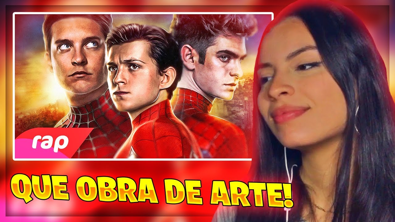 REAGINDO AO 7 MINUTOZ: Rap dos Homens-Aranha - NEM TODO MUNDO NASCE HERÓI | NERD HITS
