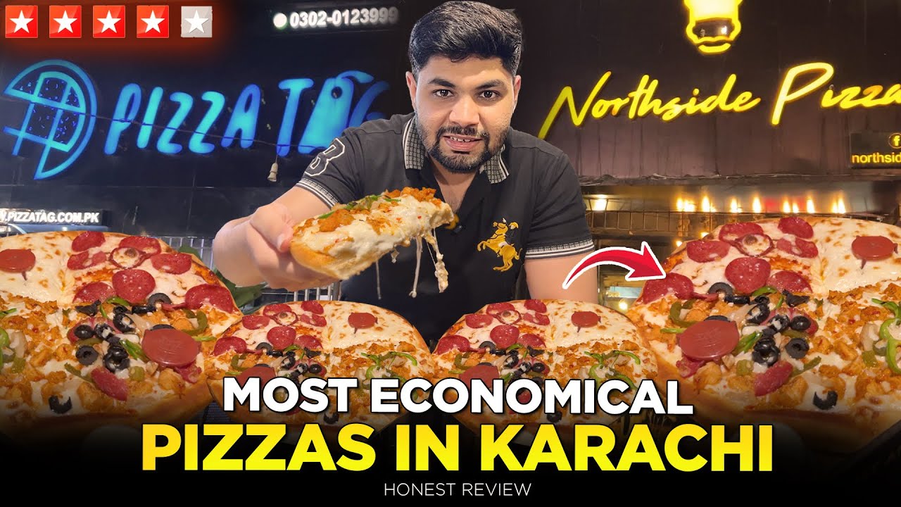 Best Pizzas in Karachi? Northside Pizza Vs Pizza Tag | Worth It or Not?? 