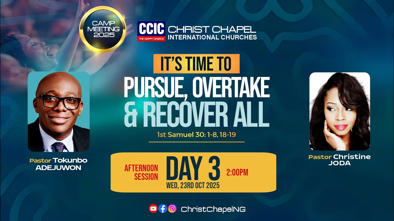 CCIC Campmeeting 2025 : Day 3 (Afternoon Session)