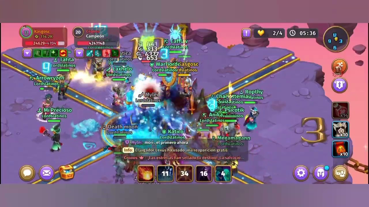 Skylore MMORPG | Caza de Gremios | BOSS Cronos Lvl 9