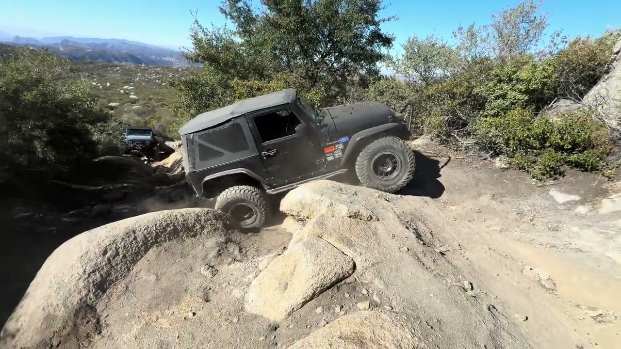 Bronco Peak (west to east) Corral Canyon OHV San Diego